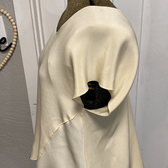 DEREK LAM SETA SILK BLOUSE 6 - Picture 7 of 16